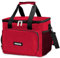 unycos - 10L Kühltasche, Lunch Bag, Thermotasche mit Folienfutter, Lunchtasche Isoliert, Regenjacke, Leichte, Einfache Reinigung, Lunchbox Tragbar, Tasche Arbeit Reisen Büro Picknick (Rot)