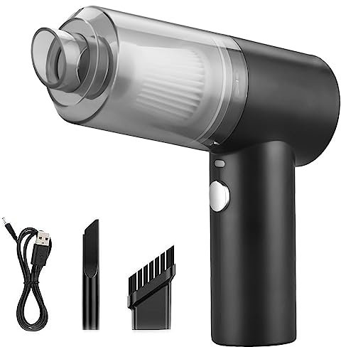 PARENCE PARASM001, Aspirateur à Main, Noir
