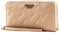 GUESS Gracelynn SLG Large Zip Around Wallet Beige