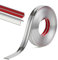 KEQKEV Bande d'angle en vinyle, bande décorative, déchirer et coller, auto-adhésif flexible, protecteurs d'angle, protecteurs de bord de meuble(Chrome)