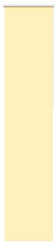 vidaXL Verdunkelungsrollo Gelb 60x210 cm Stoffbreite 55,7 cm Polyester, Rollo, Klemmfix, Thermorollo, Verdunklungsrollo, Klemmrollo, Fensterrollo