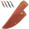 Leather Knife Sheath,Knife Cover Sleeve,Straight Knife Holster,for Fixed Blade Knife 6 Inch Leather with Snap Closure,Kitchen Supplies for Camping Outdoor Activities