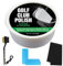 Golf Club Cleaning Kit, Golf Club Cleaner Remover with Golf Brush Cleaning Tools Golf Grip Cleaner for Metal, Zinc Golf Club Polish Club Scrub Golf Grip Cleaner Golf Club Cleaner