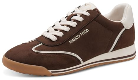 MARCO TOZZI Damen Sneaker weiches Feel Me Wechselfußbett weiches Innenfutter Stylisch