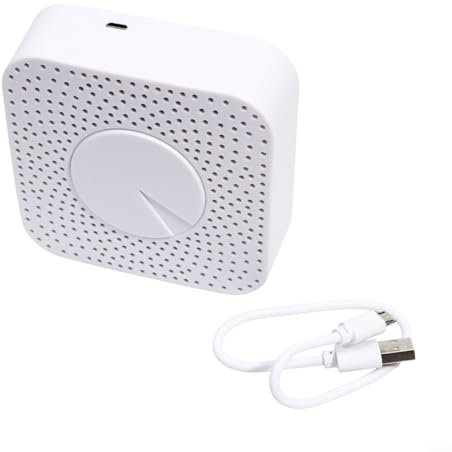Besshepplo Smarts Airs - Monitor di qualità WiFi per interni, misuratore di qualità per temperatura e umidità, per casa, ufficio, scuola (A)