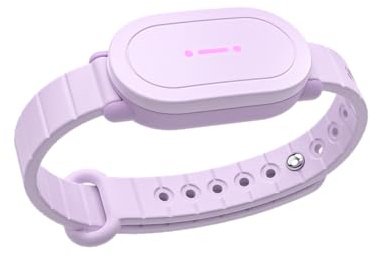 BOND TOUCH 4 Bracelet - Long-Distance Relationship Touch Bracelet for Couples, Friends and Families to Feel Connected (1 Unit) (POP Lilac)