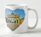 Exklusiver Berliner Kaffee Becher - Motiv: Das Brandenburger Tor in Berlin (Aquarell) - Foto-Tassen/Fotos/Bilder/Souvenirs