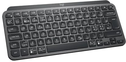Logitech MXKEYS MINI WRLS ILLUMINATA KB GRAPHITE - PAN - NORDIC
