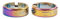 DMR Lock Ring Death Grip, Oil Slick - Mehrfarbig, DMR-G-DG-Collar