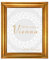 BIRAPA Bilderrahmen gold Vienna Rahmen 30x50 cm - Bilderrahmen vintage in Gold Vintage, Bilderrahmen Holz mit Zierleiste innen und außen, Fotorahmen, Holzrahmen