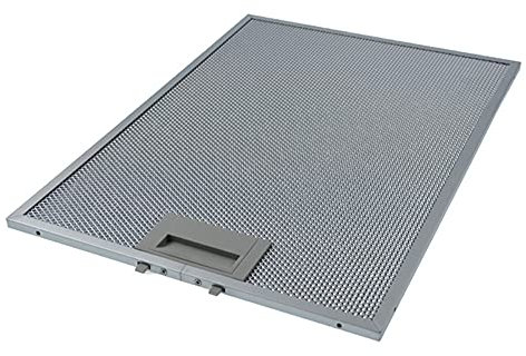 KG-Part 00703451 - Filtro de grasa metálico para campana extractora - 358 x 264 mm para Bosch, Constructa, Junker, Neff, Pitsos, Profilo, Siemens