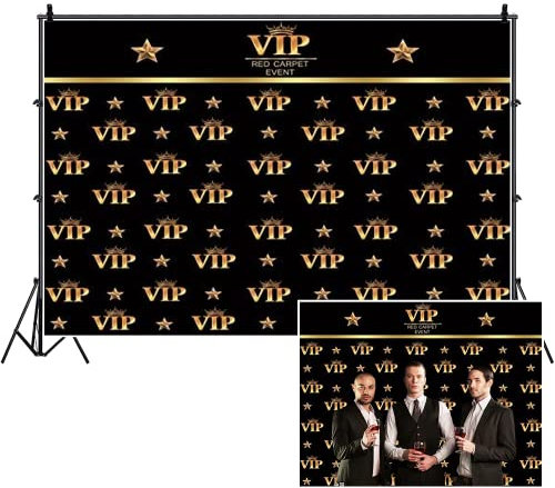 Renaiss 2.2x1.5m VIP Gast Besucher Kulisse Roter Teppich Event Fotografie Hintergrund Mann Frau Super Star Portrait Shooting Party Banner Dekoration Studio Requisiten
