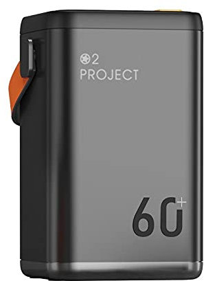 Srliya Power Bank Cargador portátil 60000mAh Carga rápida de Gran Capacidad con 4 Puertos USB Linterna Banco de energía móvil para Exteriores Portátil 36W Almacenamiento de energía