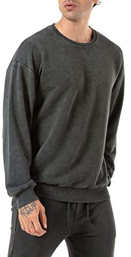 Redbridge Sweatshirt mit Batik Effekt Sweater Pullover Rundhals