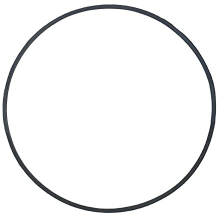 Baoblaze Barhocker-Basis, rutschfeste Scheibe, Gummiring, Stuhlzubehör, Dichtung, reduziert Geräusche, verhindert Bodenkratzer, Gummistreifen, für, 38,5cm