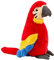 JAWSEU Papagei Plüschvogel Papagei Vogel Plüschtiere Kuscheltier Parrot Plüsch Spielzeug für Kinder Geschenke