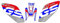 Motorrad-Aufkleber Für BMW R1200GS R1250GS R 1250 GS R1200GS Adventure Tankaufkleber Anti-Scratch-Aufkleber R 1200 GS-Logo (Color : 8)