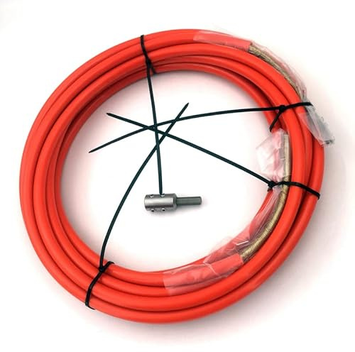 LEADFEN mit 8mm Flexibler Welle Kabel 10m Länge zum Reinigen von Kettenschneider Stangenhalter