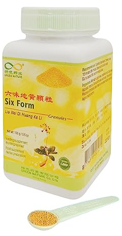 Liu Wei Di Huang Ke Li – Six Form Granulat – Green Nature