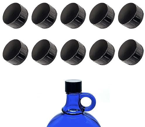 SELECTION ·1948 · ALBERTS · PREMIUM ALBERT PFÄFFLE Handschraubverschluss-Sets für 5 Liter Glasballon aus Blauglas (Ersatzdeckel) (10er-Set)