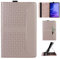 Rostsant Custodia per Samsung Galaxy Tab A7 10.4 Pollici 2022/2020 SM-T500/503/505/507/509 con Custodia per Penna Custodia Protettivo Cover Sottile Tablet Pelle Case Rosa