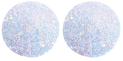Canarea 2Paare Nippelklemmen Stimulator Nipple Paste sex SM Kieselgel Brustpflaster Fetish Bettfesseln Erotik Adults Flirt Sexspielzeug Unterwäsche Zubehör (Gold-1)
