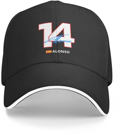 ZAMASS Basecap Fernando Alonso 14 F1 2022 Baseball Cap Mas Hüte Strandtasche Hüte für Damen Herren Geschenk