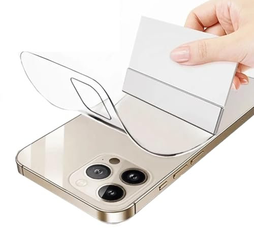 SRSRROP 3 Stück Rückseite Schutzfolie für iPhone 16 Pro Max 6.9, Zurück Hydrogel Folie, Flexible TPU-Displayschutzfolien Film [nicht glas]