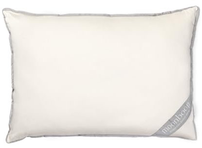 MOONBOON Kapokkissen für Junior - Weiß - 40 x 60 cm - Weich, Hypoallergen & Atmungsaktiv - Sanfte Schlafunterstützung für Kinder