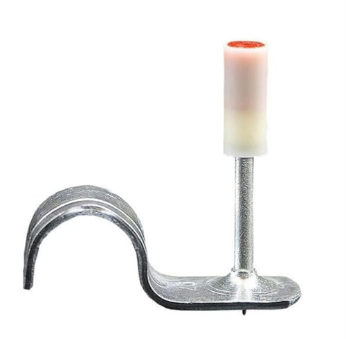 Steel Nails for Nail Gun, 16mm Round Head, 100-Pack, with Installation Hook