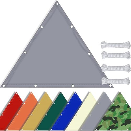 SDLLG - Toldo de Tela Oxford 180 g/㎡, Impermeable, protección Solar UV contra la Intemperie, toldo para balcón terraza y jardín, Color Gris