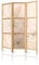 framed concept - Paravent Raumteiler aus Holz 135x172 cm, 3-teilig, einseitig, im orientalischen Stil