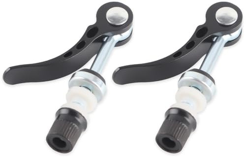 Bike sedile morsetto, 2 pcs a rilascio rapido morsetto sedile in lega in alluminio sede a sedere in bicicletta per bulloni da sella per mountain bici pieghevole
