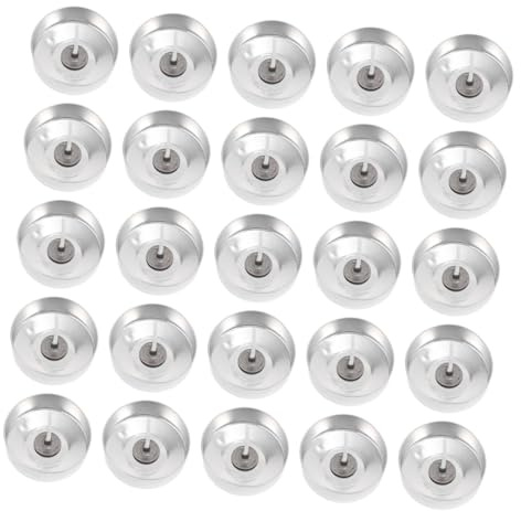 Gogogmee 100 Sets Aluminum Tea Light Cups with Wicks Lightweight DIY Candle Containers Portable Empty Tea Light Cases for Candle Making and Reuse Compact Tealight Accessories Kit