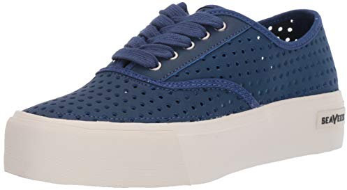 SeaVees Women's Legend Sneaker Platform Portal, Ultra Marine, 7 M US