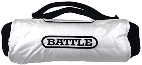 Battle Sports Football Hand Warmer - Sports Hand Warmer Pouch, Water Repellent, Adjustable Waist Strap, Velcro Breakaway Safety System