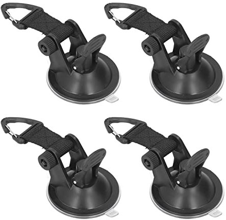 Auto-Seitenmarkisen-, 22lbs/10kg Tragbare Befestigung Heavy Duty Saugnäpfe Universal 4Pcs für Camping für Zelte zum Aufhängen