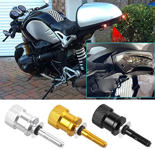 TAZGANTAX Strumento di rimozione del bullone della sella della motocicletta Vite a sgancio rapido del sedile posteriore per R nineT R9T R 9T Pure Racer Urban G/S Scrambler 2014-2022 (Oro)