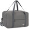 Ryanair Handgepäck 40x20x25cm Handgepäck Tasche für Flugzeug Reisetasche Klein Faltbare Sporttasche Weekender Handgepäck Koffer für Herren und Damen von WANDF (Grau 20L mit Schultergurt)