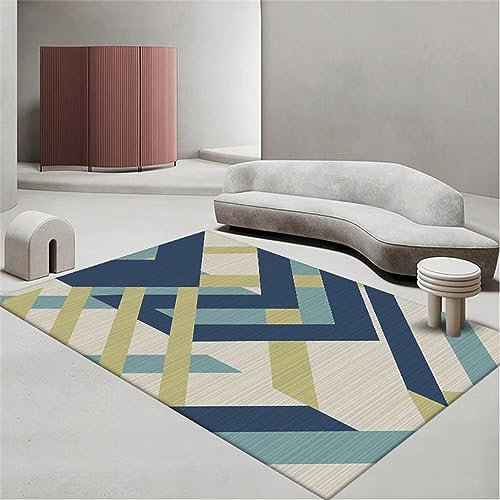 RUGMRZ Tappeti Cameretta Bambini Soggiorno geometria guardaroba comodino tappeto sala tappeti per cucina tappeto per salotto200X350cm
