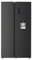 INFINITON Frigorifico Americano SBS-678A, 177 cm, E, 559 L, Inverter, SPECIAL BLACK INOX, Dispensador de Agua