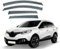 4 Stück Auto Windabweiser FüR Renault Kadjar 2016-2022, Seitenfenster Schutz Vor Wind Regen Sonnenschutz Beschlagfrei