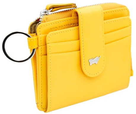 BRAUN BÜFFEL Leder Kartenetui Joy Card Case Sunny Yellow gelb