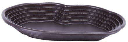 Sharplace Plat d'alimentation pour Reptiles, Bol d'eau d'alimentation pour Reptiles, Bol d'eau pour Tortues, Piscine de Bain pour Semi-Aquatique, Repos, Pas de Drainage
