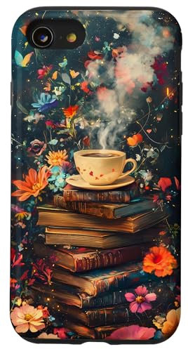Carcasa para iPhone SE (2020) / 7 / 8 Libros de pilas de té mágico