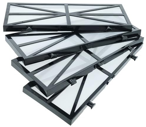 vhbw 4X Filtres Compatible avec Maytronics Dolphin Pool in, Moby, M200 aspirateur, Nettoyeur Piscine - Coussinets, 27,7 x 12,3 x 6,1 cm
