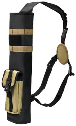 YZDKR Bogenschießen Rückenpfeile Köcher Tasche Köcher Pfeilhalter mit Taschen Bogenschießen Köcher for Schießen für Compound- und Recurve-Bogenübungen