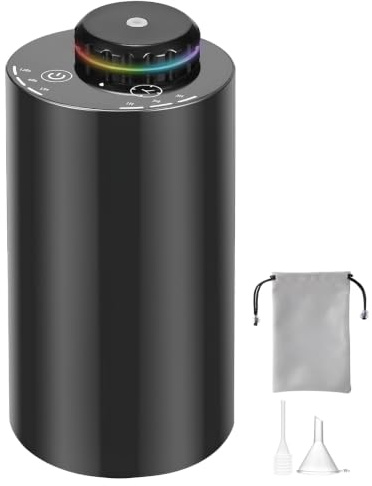 Waterless Essential Oil Diffuser, Portable USB Rechargeable Cordless
