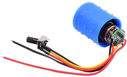Gitohoni Mini Brushless Motor mit Effizientem Metall Impeller Und Integriertem Speed Controller Kompakter Micro Ducted Fan Motor Ersatz für DIY für Elektrische, 9 V, 12 V, 100.000 U/min