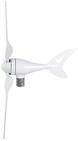 Wakects Kit Generatore Eolico 100W Turbina Eolica Ad Asse Orizzontale con Controller DC24V Magnete Permanente in Lega di Alluminio 3 Pale Inizio Basso per Uso Domestico Agricolo Marino Fuori Rete